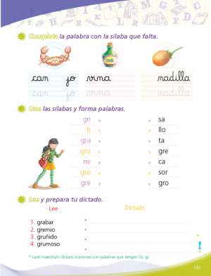 1ro. de primaria ( LENGUAJE Y MATEMÁTICAS) - Imagen 9